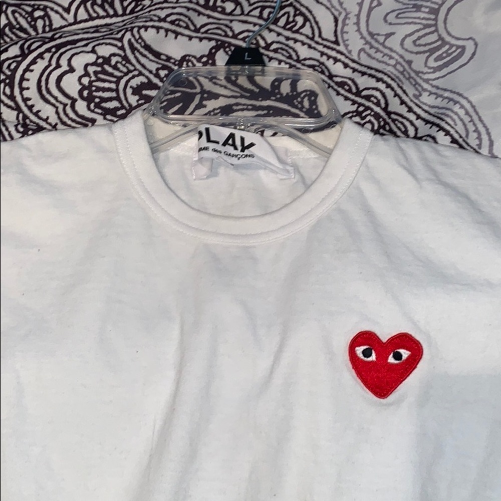 CDG white T-shirt